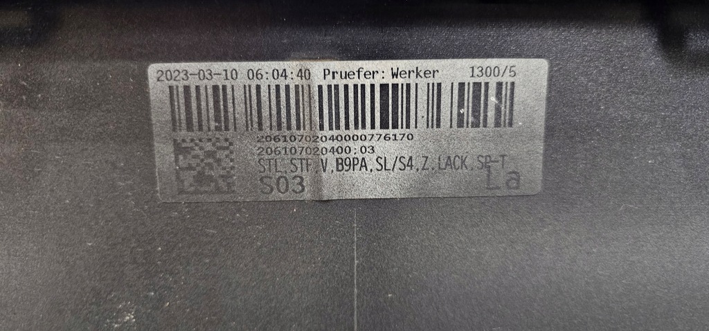 фото №13, Спойлер диффузор бампера перед audi a4 b9 s-line 8w0 lift 20-24