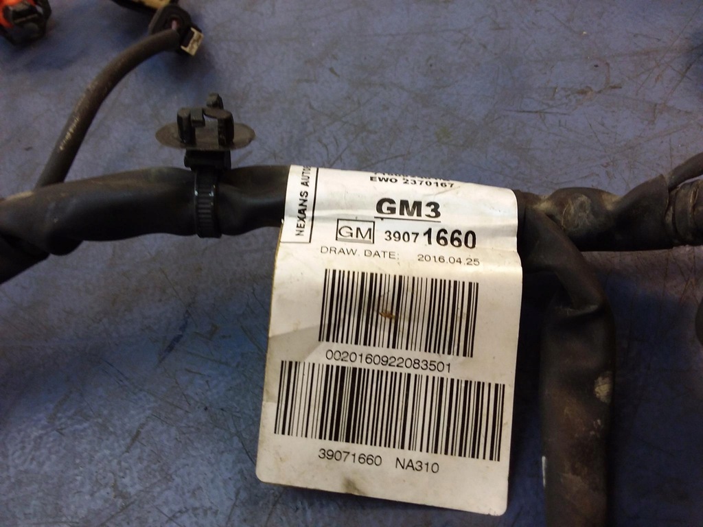 фото №8, Opel astra k 1.4 t джгут електропроводка двигуна