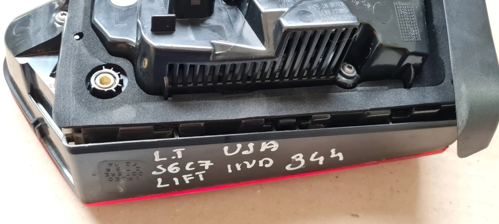 фото №8, S6 c7 4g a6 lift лампа левая левый w крышка задняя led 4g5945093d usa sedan