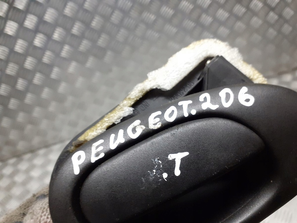 фото №3, Ручка левая задняя наружная peugeot 206