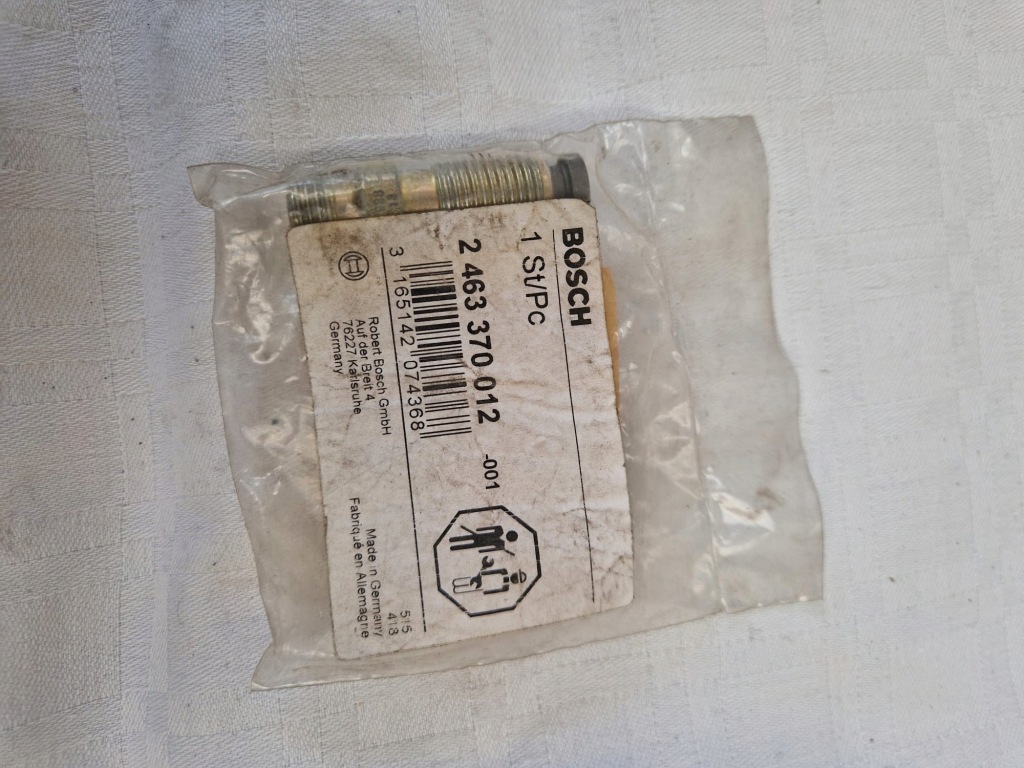 фото №1, Клапан насоса уприскування bosch 2 463 370 012 vw