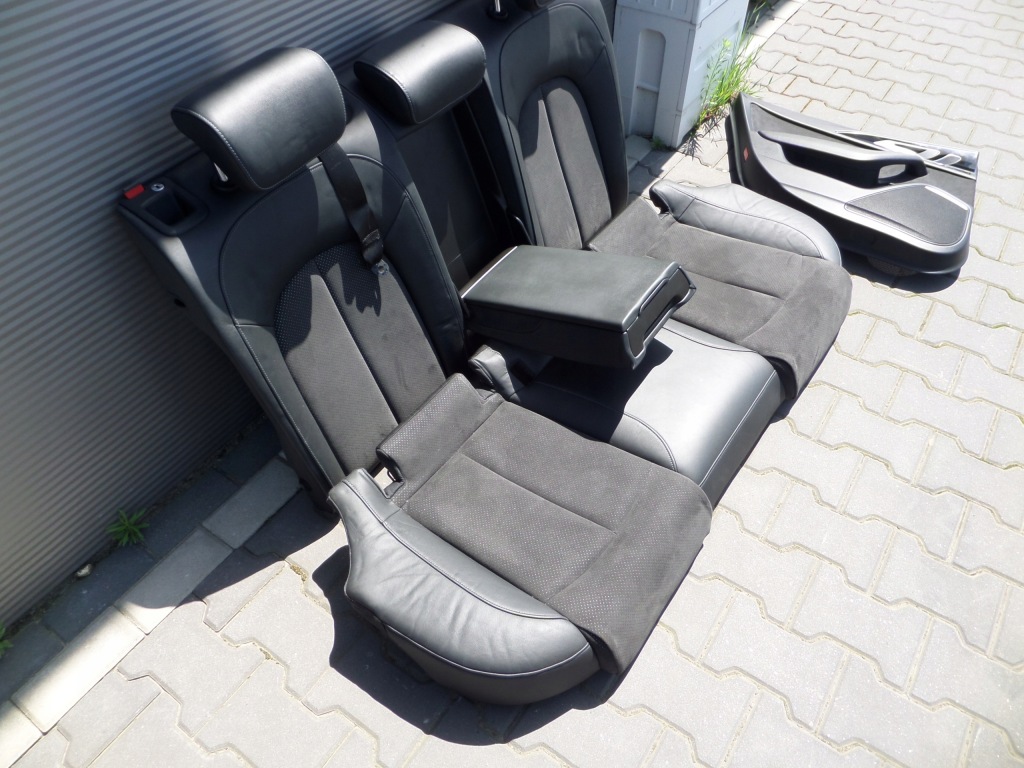 фото №9, Сидіння заднє сидіння обшивки алькантара a6 c7 sedan s-line