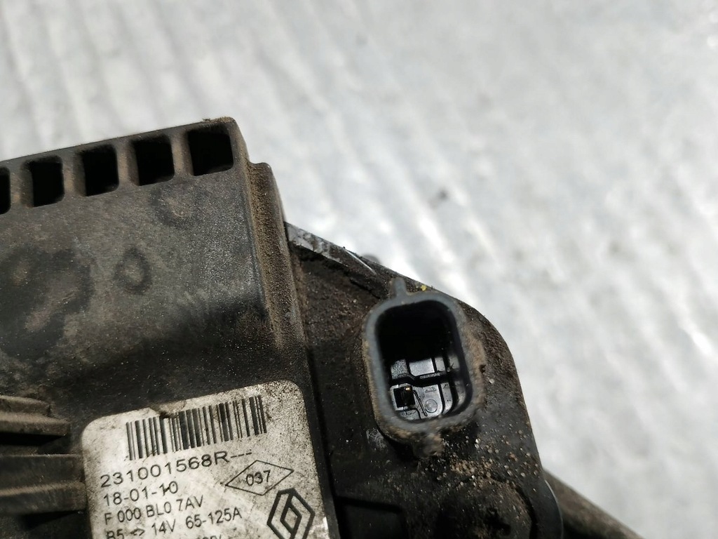 фото №9, Генератор dacia dokker 231001568r 1.6 sce