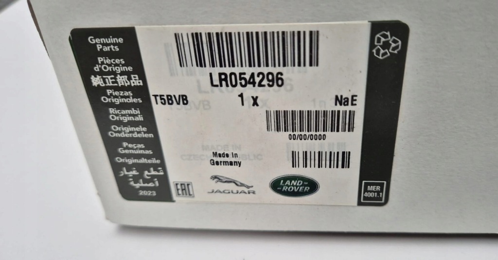 Форсунка топлива range rover sport vogue 4.4 tdi rmah4q9k546ba lr054296 Оригинал