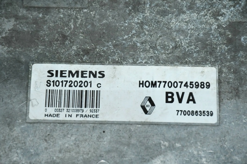 фото №1, Блок управления двигателя бортовой компьютер 7700745989 renault safrane 2.2 бензин