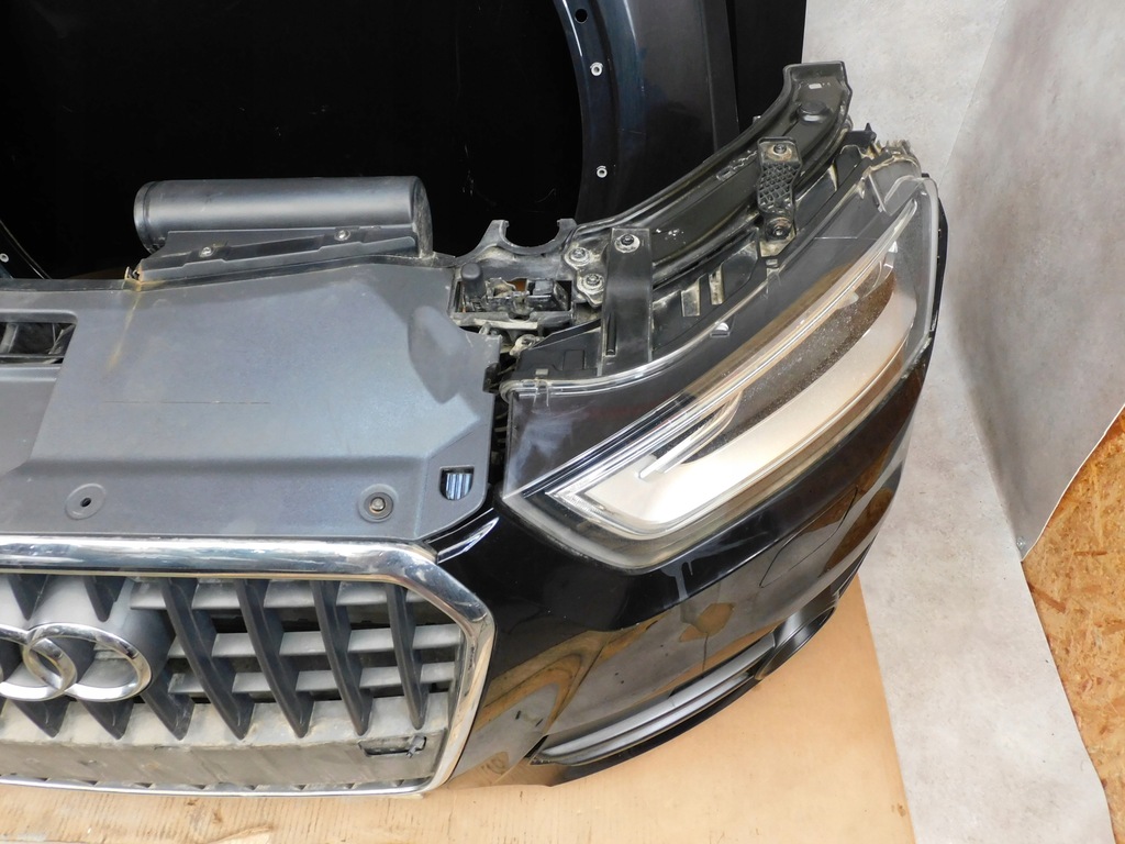 фото №6, Audi q3 8u kompletny перед бампер лампи капот pas ксенон