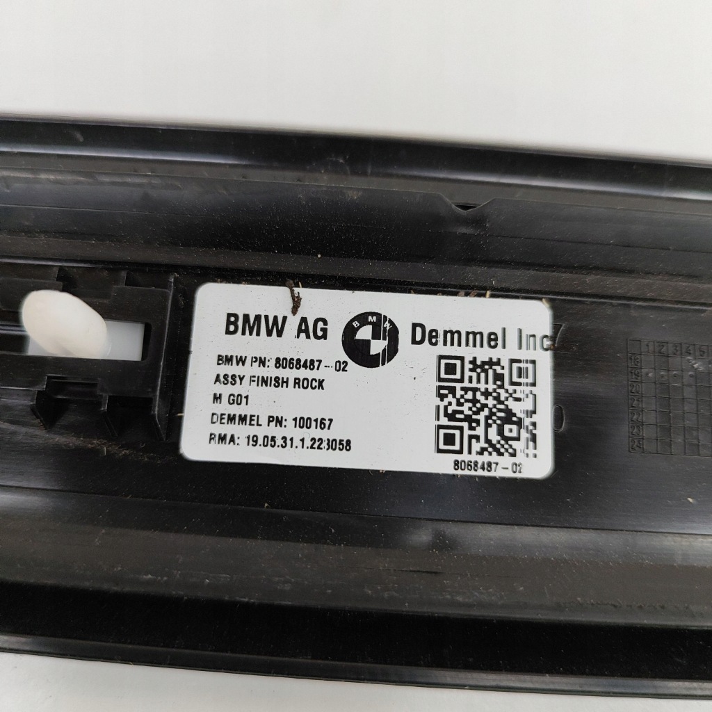 фото №6, Bmw x3 g01 2019 правая сторона молдинг порог передняя