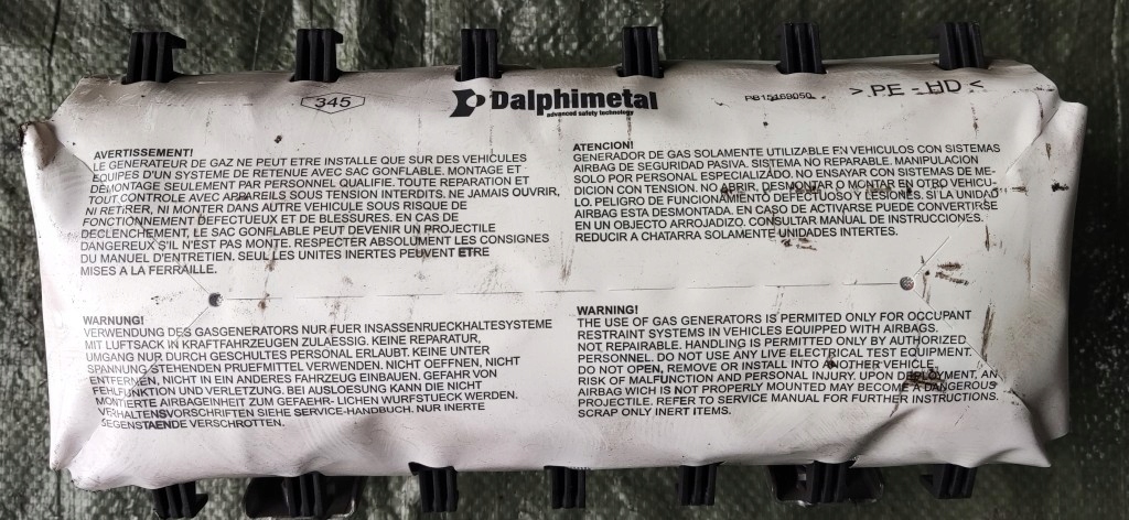 фото №1, Renault master ii подушка подушка безпеки пасажира