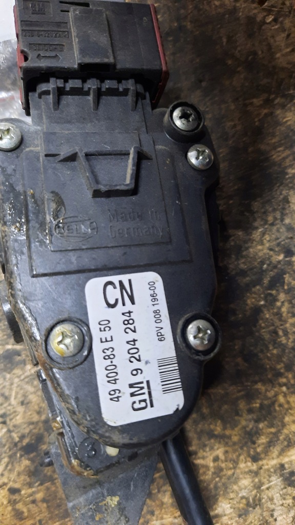 фото №5, Потенциометр газа opel agila 1.2b 00r