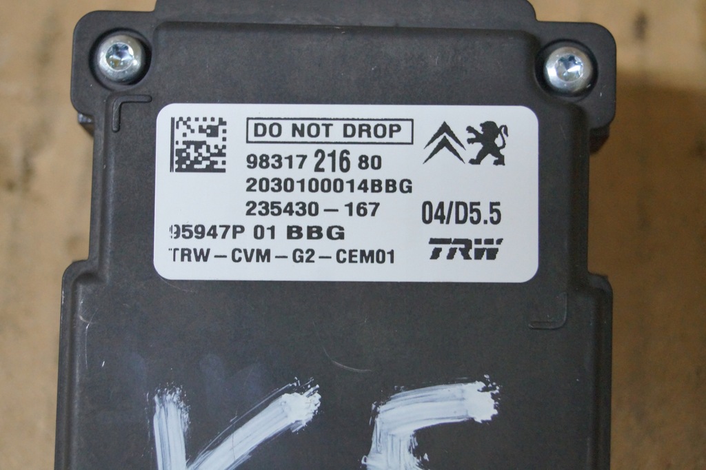 фото №9, Асистент камера citroen c3 iii 9831721680 trw