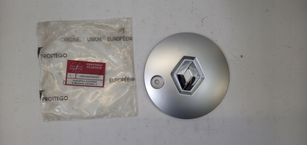 фото №1, Renault megane/ scenic ii заглушка kołpaka оригинальный номер 8200200539j