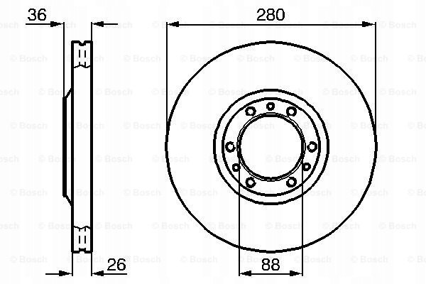 фото №7, Диск гальмівна bosch