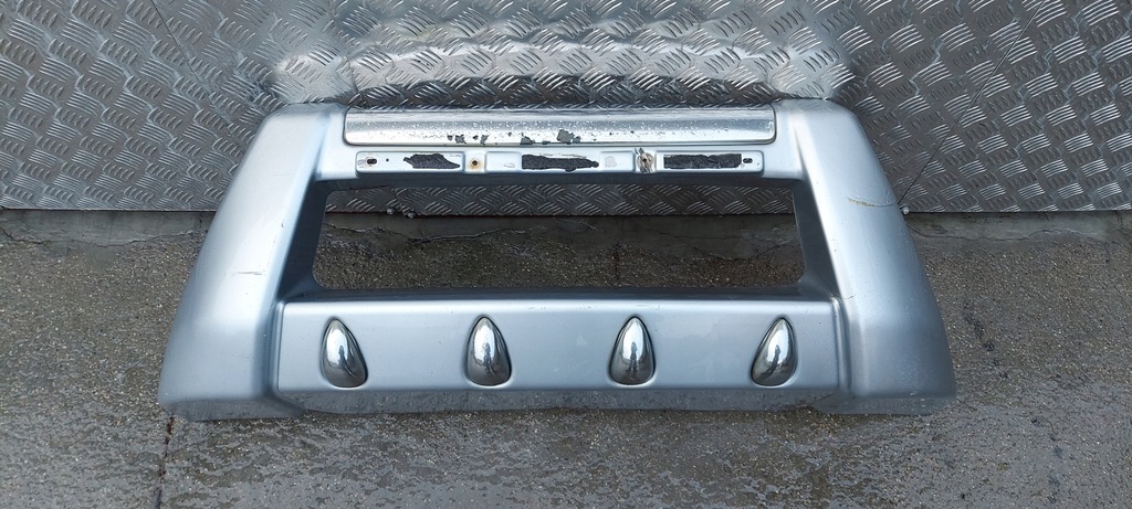 фото №1, Накладка бампера перед outlander 06-10