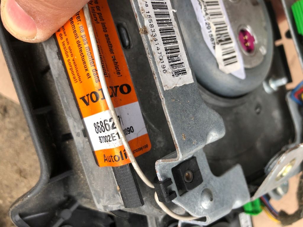 фото №7, Приборная панель volvo s60 v70 xc70 консоль подушка безопасности pulpit