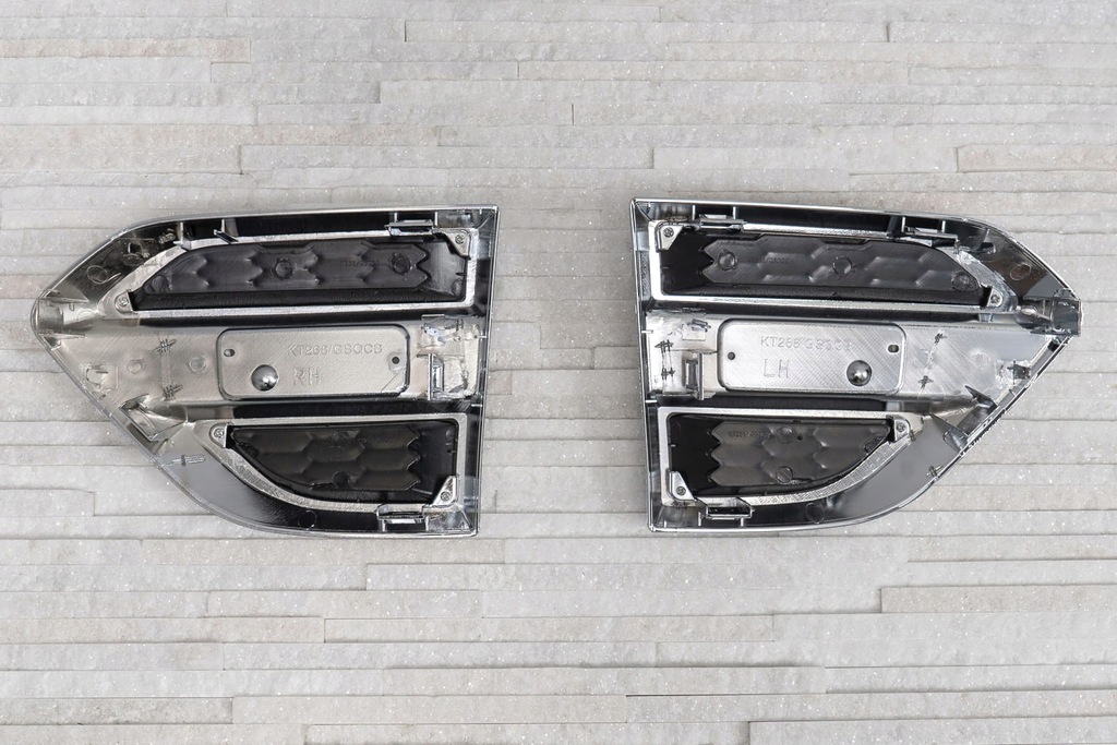 фото №7, Ford ranger t7 2016-2018 хромированные накладки впусков воздуха 3.2