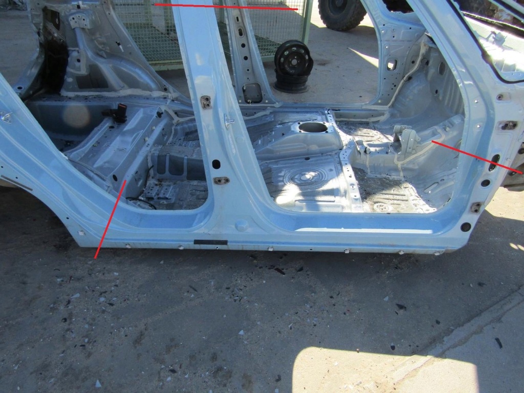 фото №1, Honda jazz v crosstar 21r порог правый блок двигателя средний b609