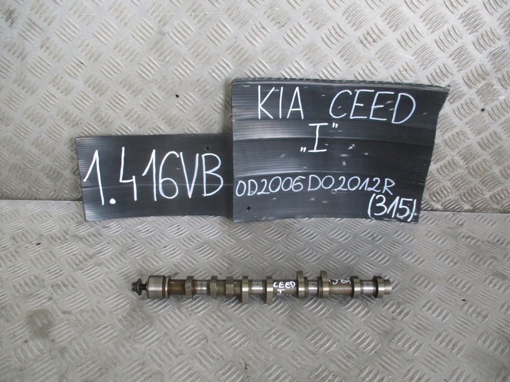 фото №1, Вал распределительного вала 242000-2b010 kia ceed 1.4b 16v