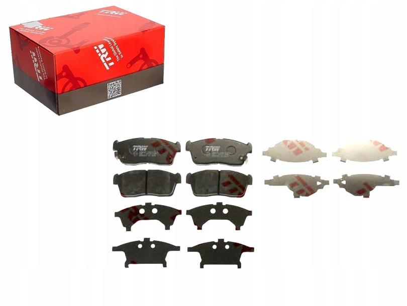 фото №1, Тормозные колодки тормозные suzuki перед alto 1,0 09- trw