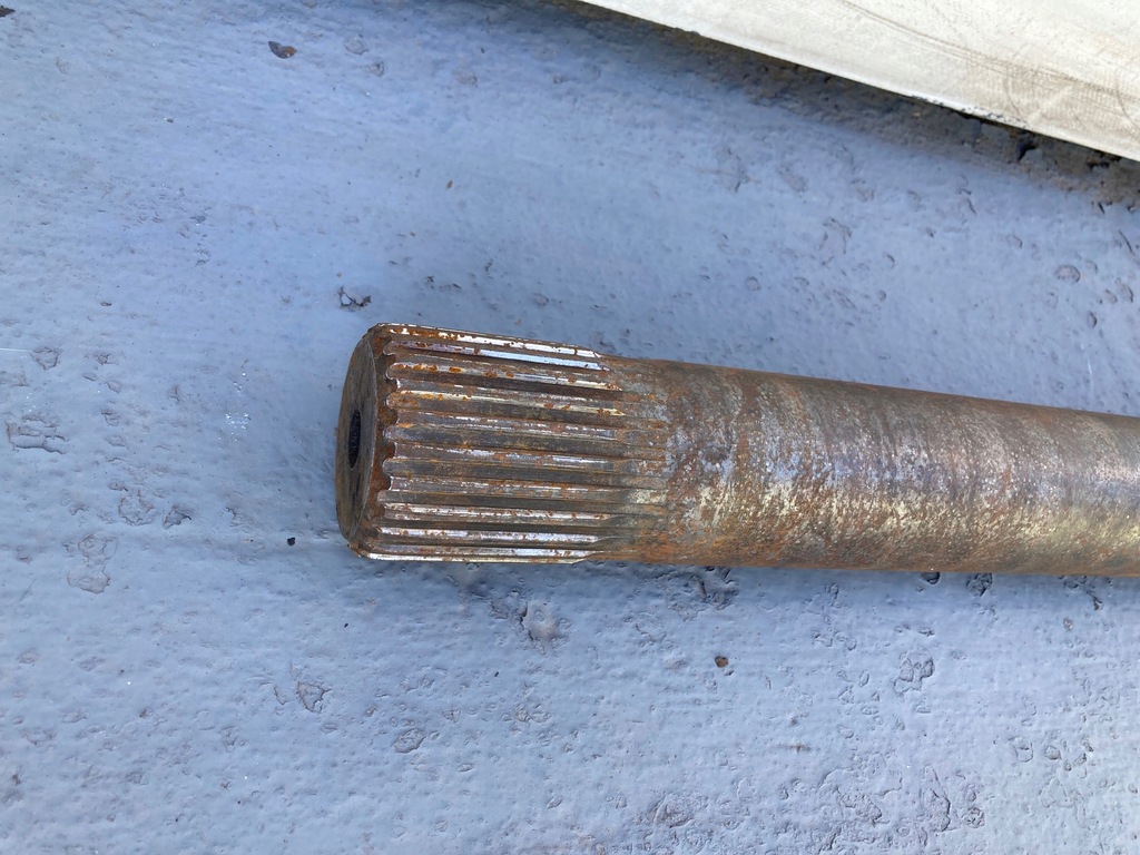 фото №2, Scania r приводной вал orginał 109,5 cm 24 frezy