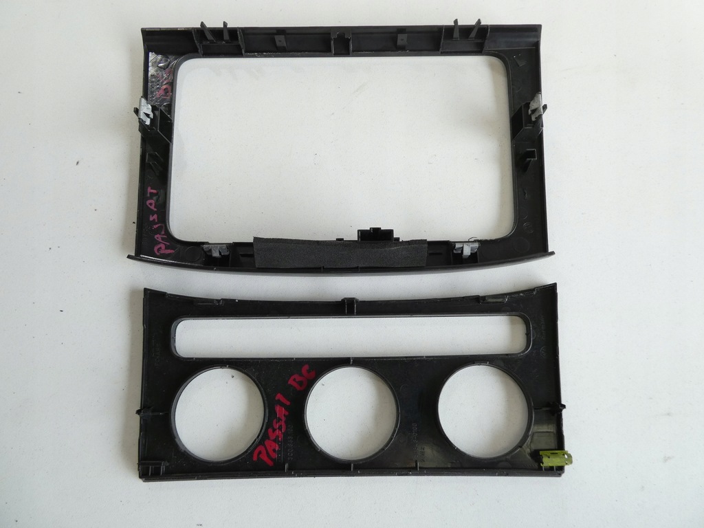 фото №5, Рамка заглушка радіо панель кондиціонера passat b6