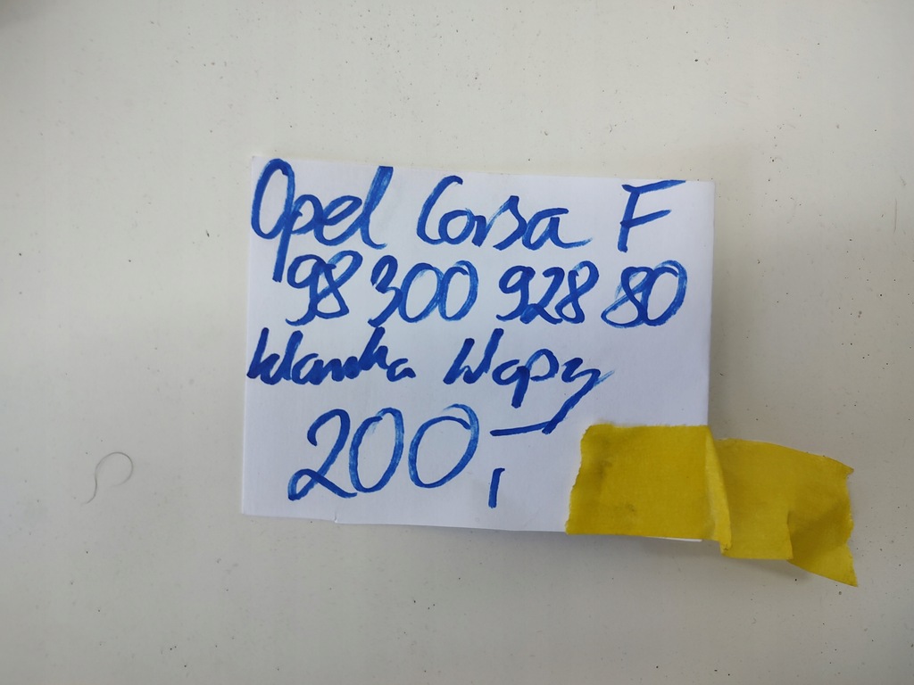 фото №3, Эмблема крышки ручка opel corsa f 9830092880