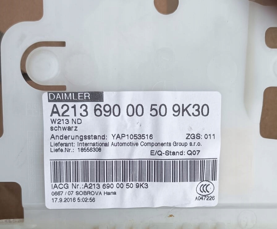 фото №5, Mercedes w213 e-klasa потолок sedan