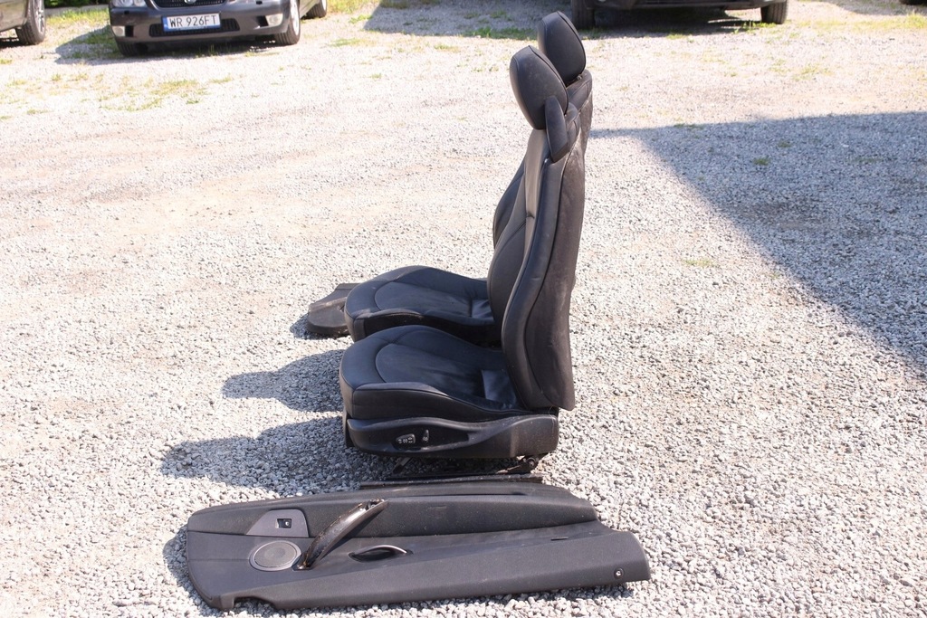 фото №8, Сиденья правый левый обшивки кожа bmw z4 e85 uk