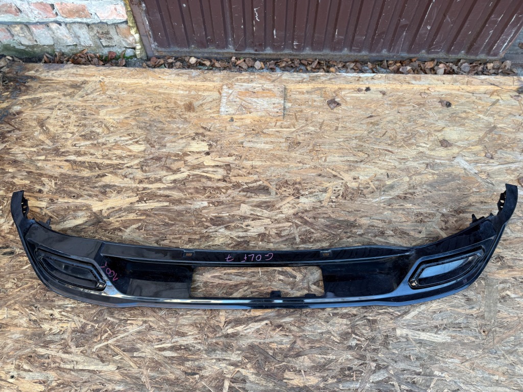 фото №1, Дифузор бампера задня 5g6807568t vw golf vii r-line