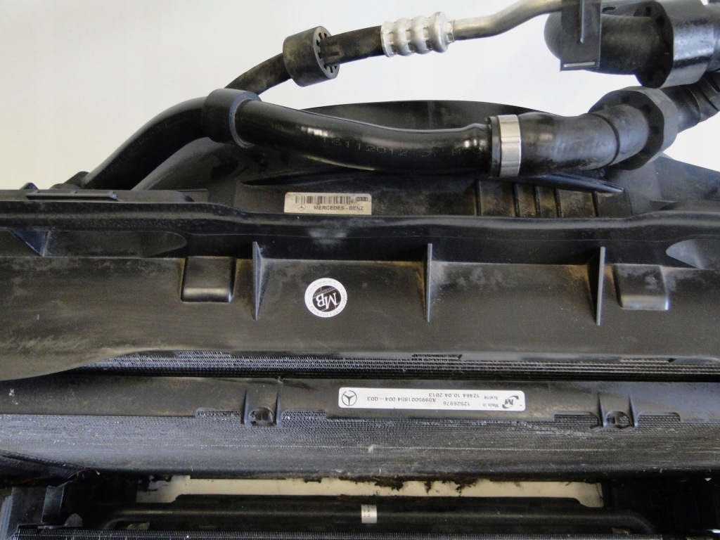 Mercedes радіатор nt води кондиціонера вентилятор 650 w s klasa 217 w217 Зі Шроту