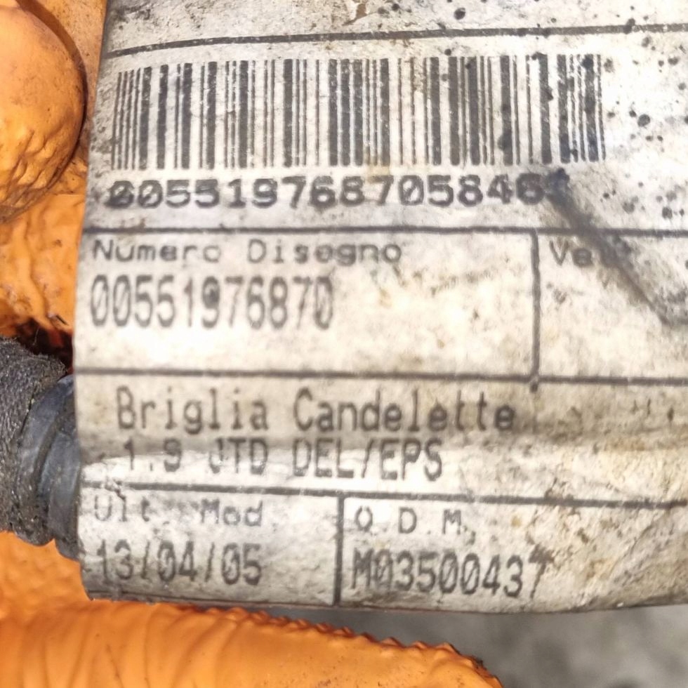 Купить Провода жгут свеча накаливания opel zafira b 1.9 cdti 8v 16v 00551976870