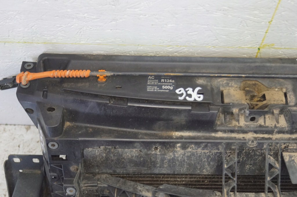 фото №9, Pas передний радиатор vw polo 6r v 1.4 b