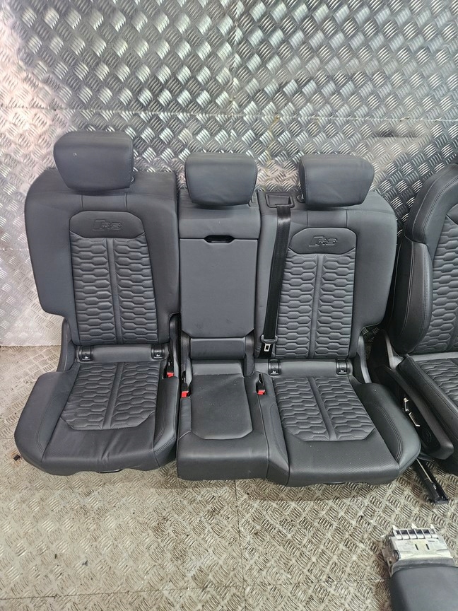 фото №10, Сидіння audi q8 rsq8 rs recaro s-line оббивка шкіряний шкіра sq8 сидіння