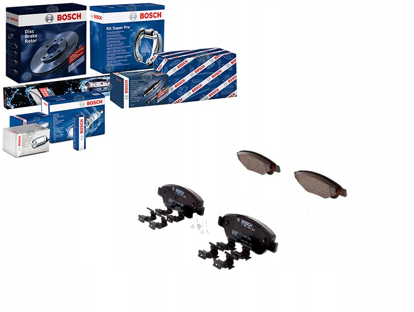 Купити Комплект гальмівних колодок гальмівних bosch 044650h020 13046