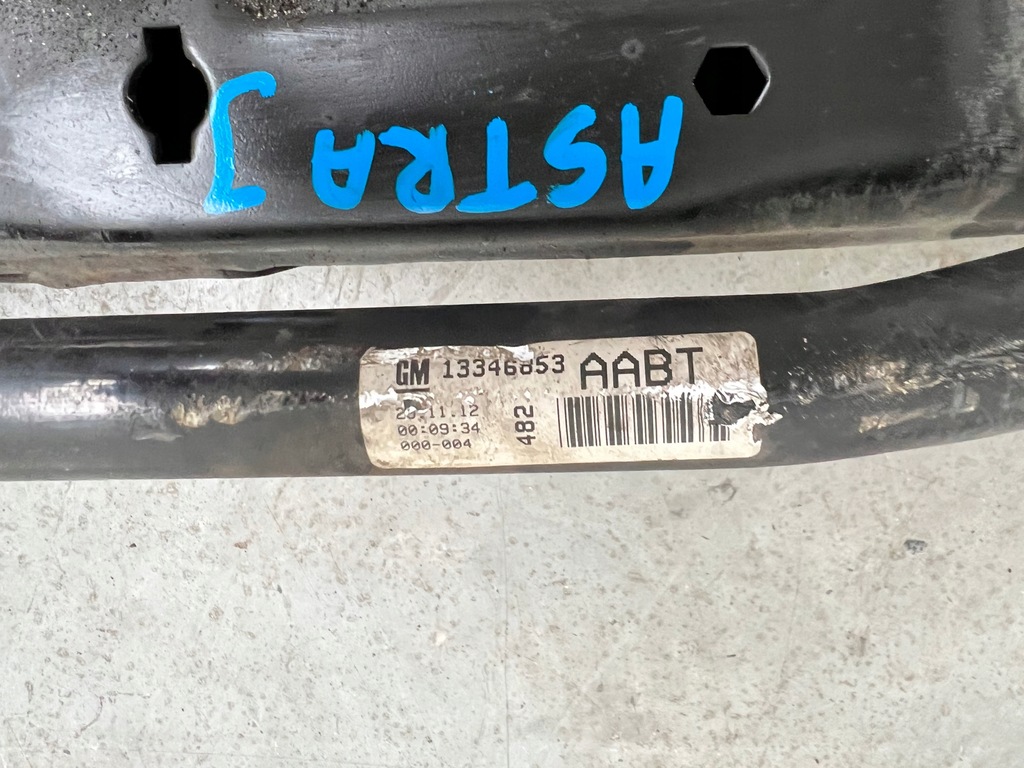 фото №5, Подрамник подрамник перед opel astra j 1.7d