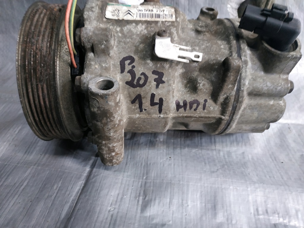 фото №5, Компрессор компрессор кондиционера peugeot 207 96598