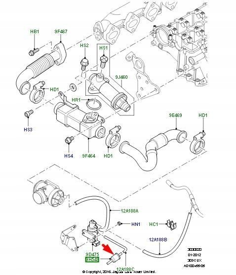 фото №7, Фильтр топлива land rover discovery 3 4 2004 2016 оригинальный phb000450