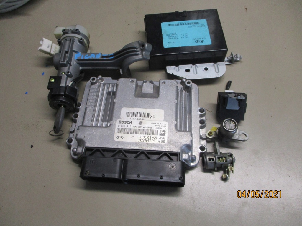 фото №1, Picanto i lift 09 r. 1.1 crdi бортовой компьютер 39101-2a030