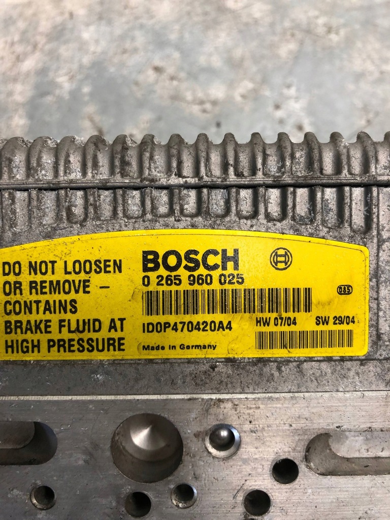 фото №5, Насос sbc abs mercedes w211 a0054317212