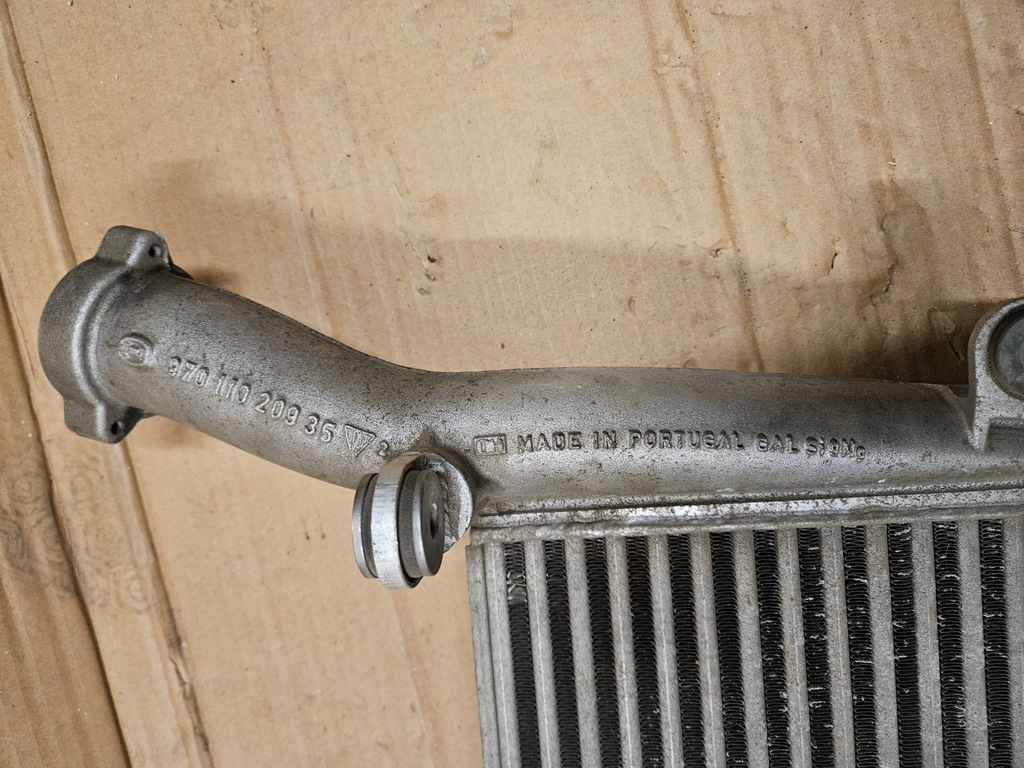 фото №7, Радіатор інтеркулер porsche panamera 970 3,0 tdi 97011020935