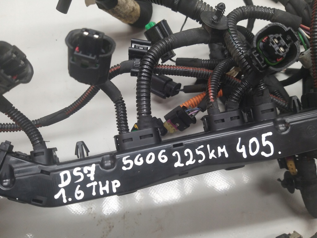 фото №16, Джгут електропроводка двигуна 8 1.6 thp 225km 5g06 citroen ds7 3008 9822570180