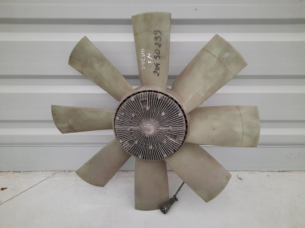 фото №1, Volvo fh fm віскомуфта вентилятор зчеплення 20450239