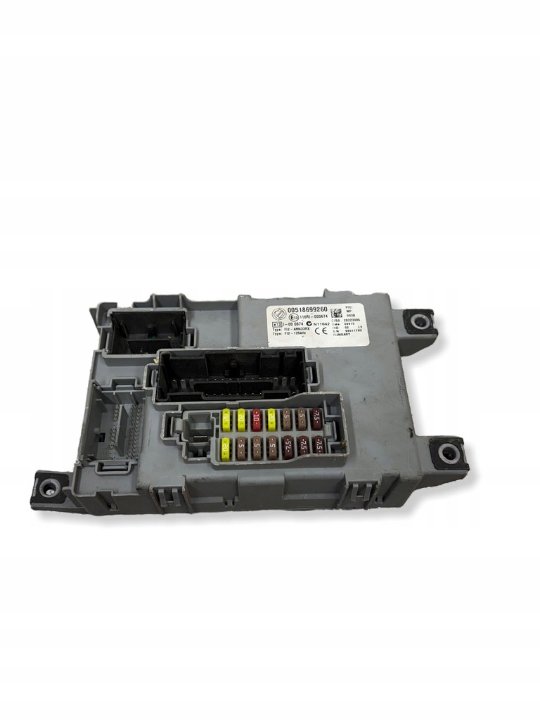 фото №1, Модуль кузов кузов бортовой компьютер fiat punto evo 00518699260