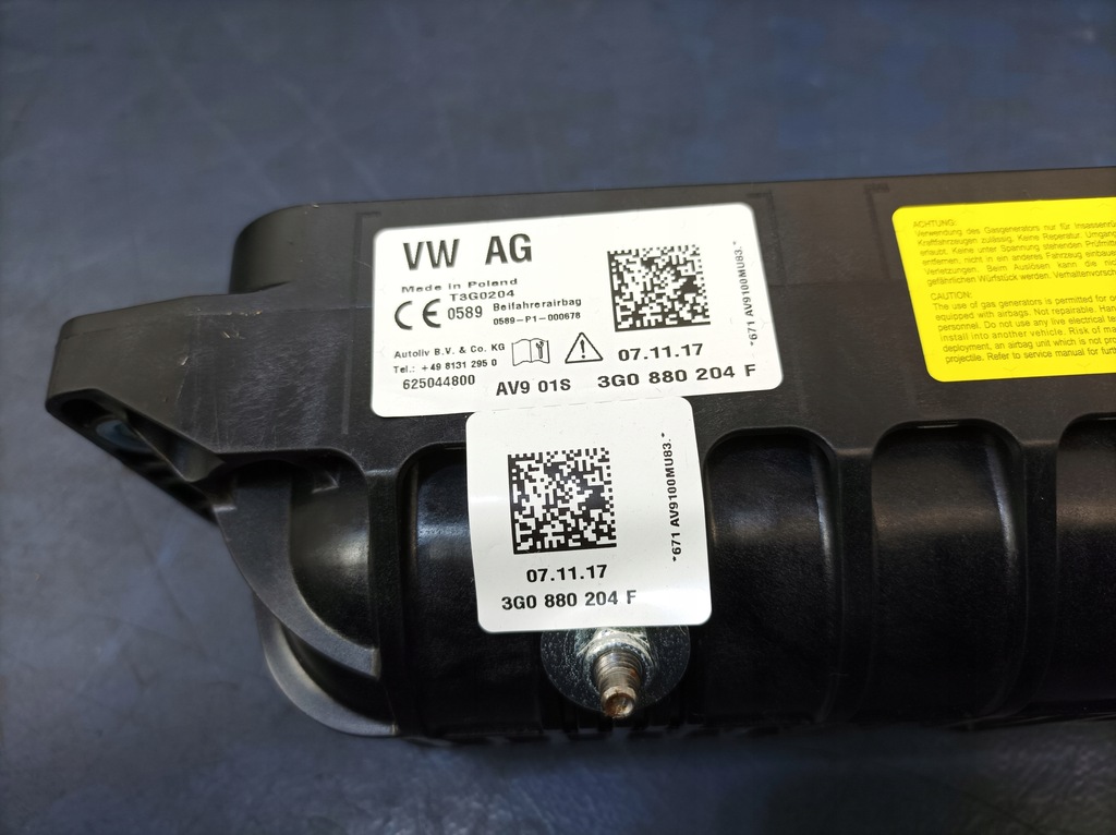 фото №13, Vw arteon приборная панель приборная приборная панель pulpit head up подушка безопасности пассажира eu