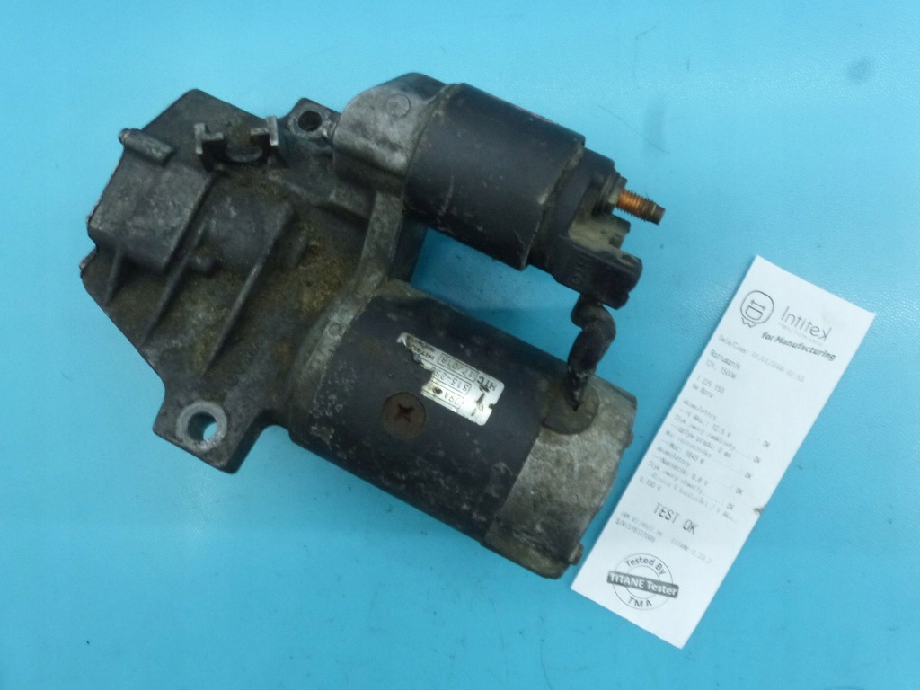 фото №1, Test стартер vw bora 1.9 tdi