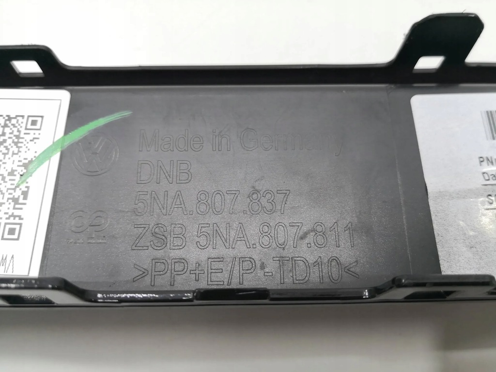 фото №9, Молдинг бампера заднего диффузор vw tiguan ii 5na r-line lift 20- задняя