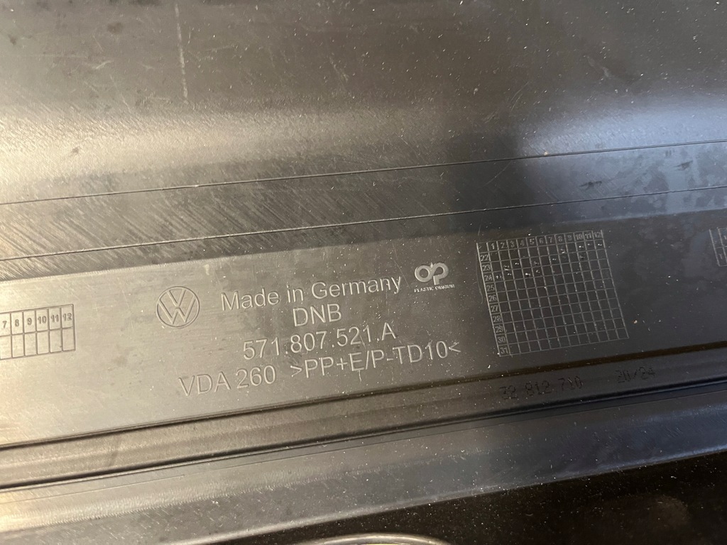 фото №13, Задний бампер задняя vw tiguan iii 2023-2025 vw tiguan 571 6xczujnik pdc хром