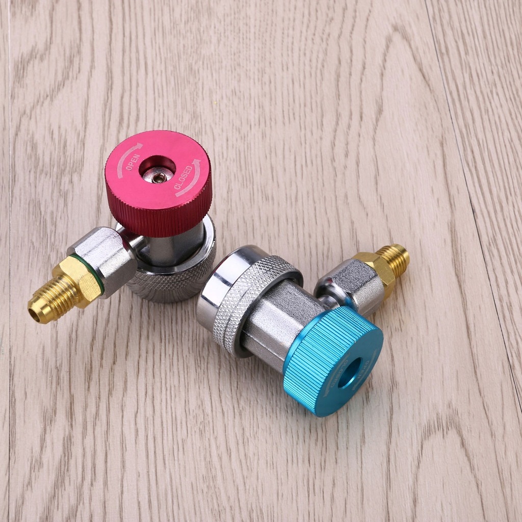 фото №5, Адаптер r134a переключатель do кондиционера автомобильный 2szt niebieski czerw