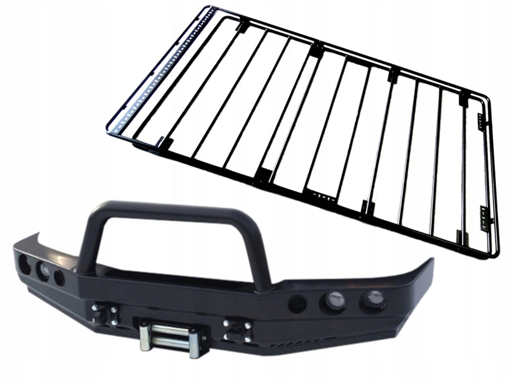 фото №1, Toyota land cruiser 200 бампер + багажник сталевий