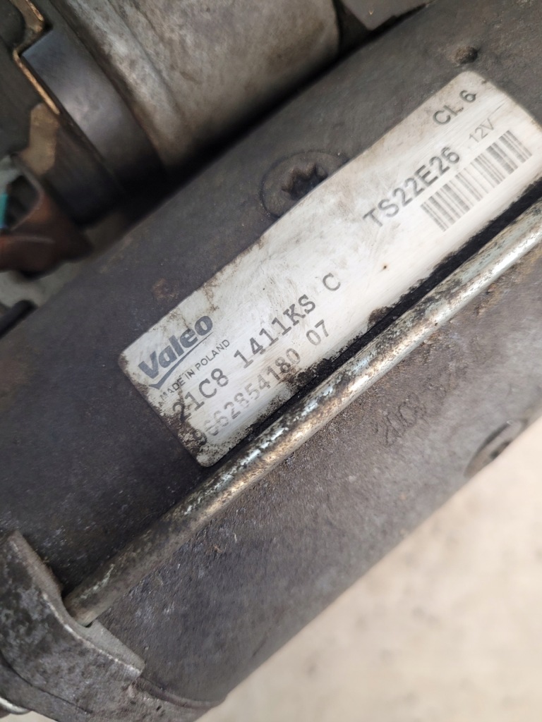 Стартер valeo оригинальный номер 9662854180 11z. citroen c-elysee ii 1.6 bluehdi Киев