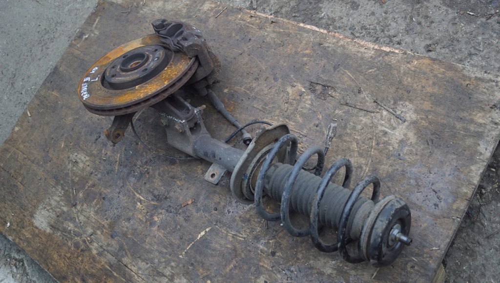 фото №5, Поворотний кулак амортизатор лівий перед peugeot partner iii 1.6 hdi